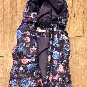 Girls H&M Vest and Children’s Place Fleece